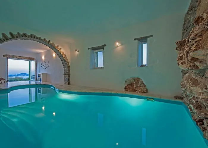 Villa Aeolos With 2 Private Pools *